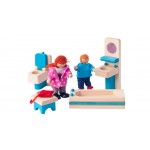 Set mobilier Baie pentru case de papusi WoodyLand